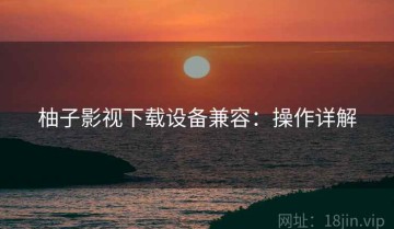 柚子影视下载设备兼容：操作详解