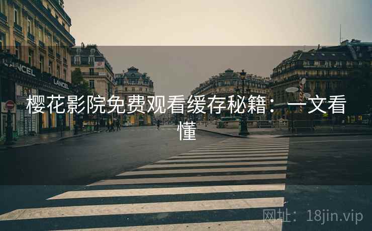 樱花影院免费观看缓存秘籍：一文看懂